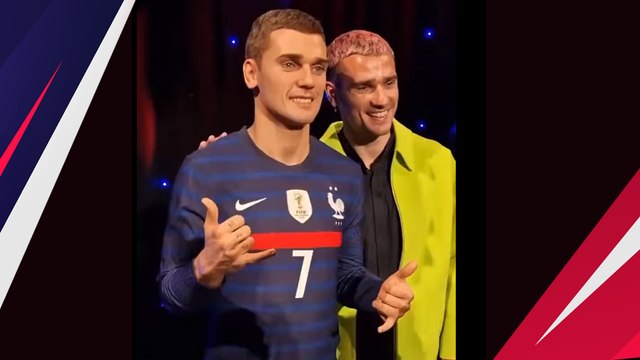 Kembaran Antoine Griezmann Pakai Jersey Timnas Prancis Mejeng di Museum Grevin