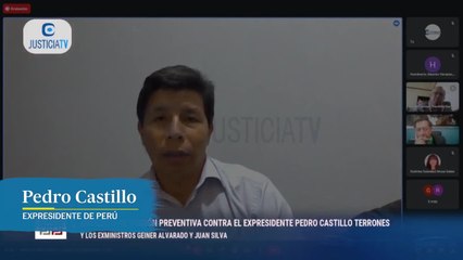 Pedro Castillo: “Niego que sea parte de una red criminal”