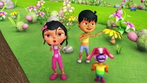 Main Tota Hare Rang Ka | Hindi Baby Video Song | Animated