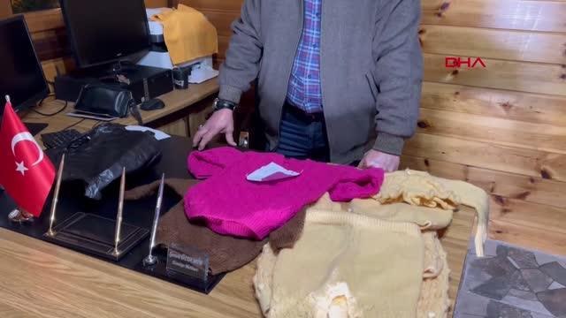 ÇOCUĞUM OLUR, DİYE ÖRDÜKLERİNİ DEPREMZEDELERE GÖNDERMİŞ