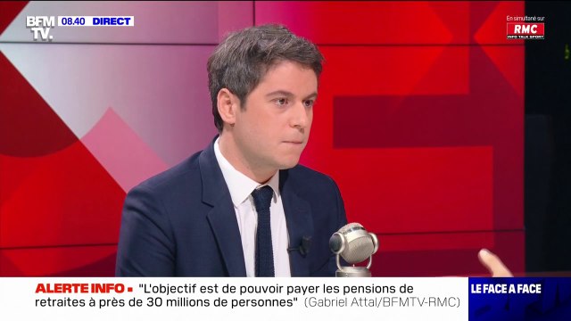 Gabriel Attal: Je réfléchis à augmenter la durée de résidence sur le sol français pour l'ensemble des minima sociaux et des allocations sociales