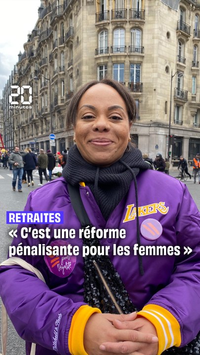 Grève du 7 mars : On a demandé aux femmes pourquoi elles se mobilisaient contre la réforme des retraites