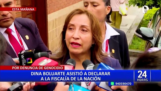 Fiscalía suspende declaración de Dina Boluarte sobre muertes en protestas