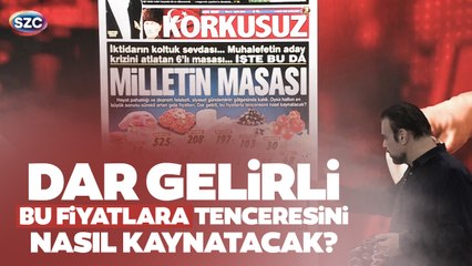 Saray 'Milletin Masası'nı Görmüyor... Hayat Pahalılığı Siyaset Gündeminin Gölgesinde Kaldı