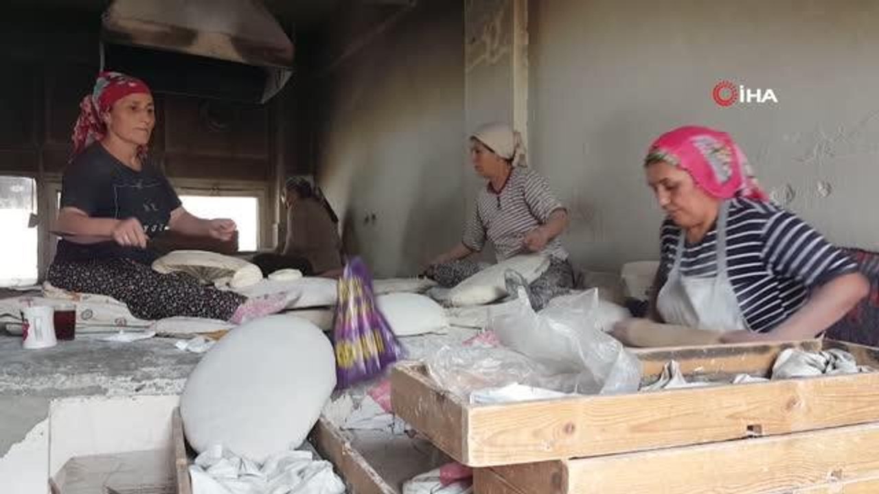 Dağ köyünden çıkıp açtığı fırında tandır ekmeği yaparak patron oldu