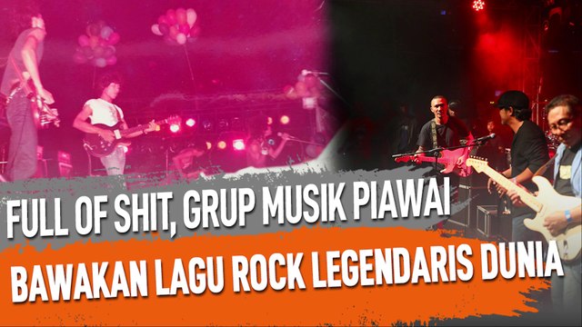 FULL OF SHIT, GRUP MUSIK PIAWAI BAWAKAN LAGU ROCK LEGENDARIS DUNIA