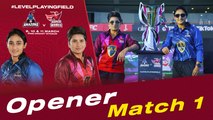 Opener | Women's League Exhibition | Amazons vs Super Women | Match 1 | PCB | MI2T