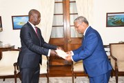 Le Président Ramkalawan reçoit les lettres de créance du nouvel ambassadeur ivoirien