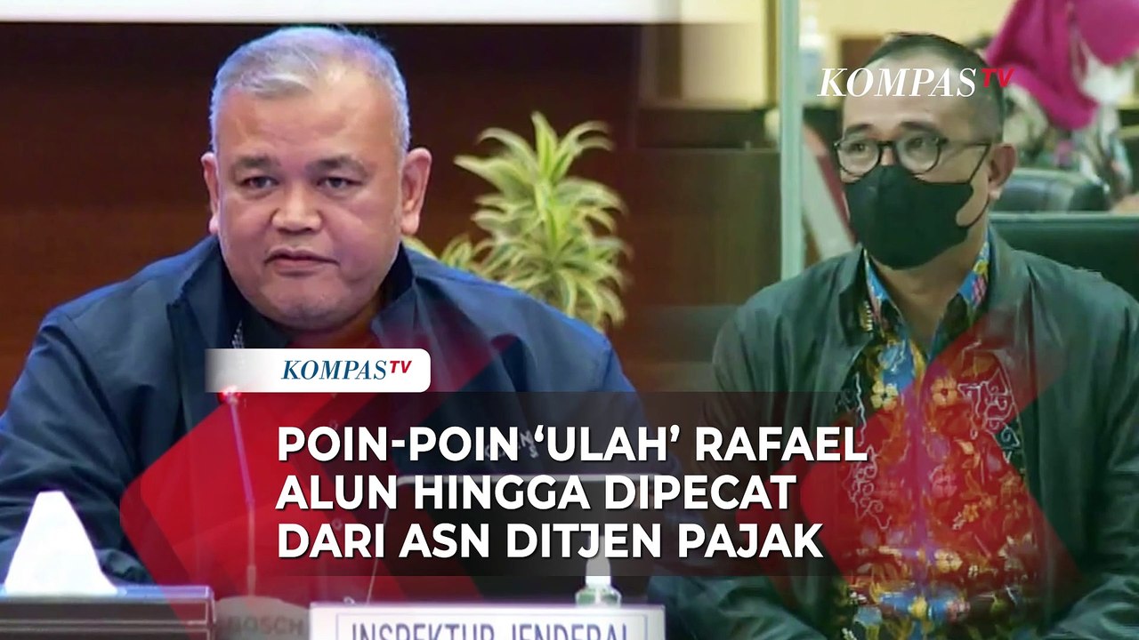 Deretan Ulah Rafael Alun Hingga Dipecat dari ASN Ditjen Pajak Kemenkeu