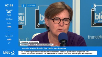 Blandine Deverlanges, porte-parole d'Osez le feminisme en Vaucluse