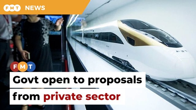 We’re open to reviving HSR, but not funded by govt, says Loke