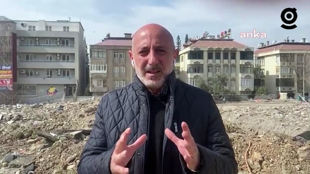 Ali Öztunç: 3 katlı binaların hepsi ayakta, çok katlılar yıkıldı. belediyenin yanlış ruhsat vermesinin bariz örneği