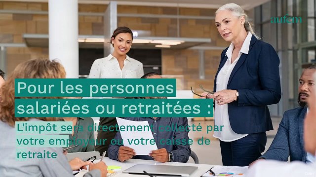 Impôts à la source : un changement important annoncé pour les contribuables