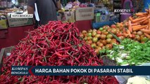 Harga Bahan Pokok di Pasaran Stabil