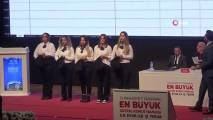 İzmir'de TOKİ heyecanı, kura çekimi başladı