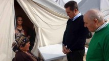 TDP Genel Başkanı Sarıgül, Hatay'da çadır kentteki depremzedeleri ziyaret etti