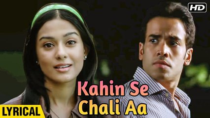 Kahin Se Chali Aa - Lyrics,Love U Mr. Kalakaar,Amrita Rao, Tusshar Kapoor,Mohit Chauhan