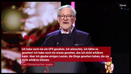 Steven Spielberg teilt seine Theorie über die Zunahme von UFO-Sichtungen
