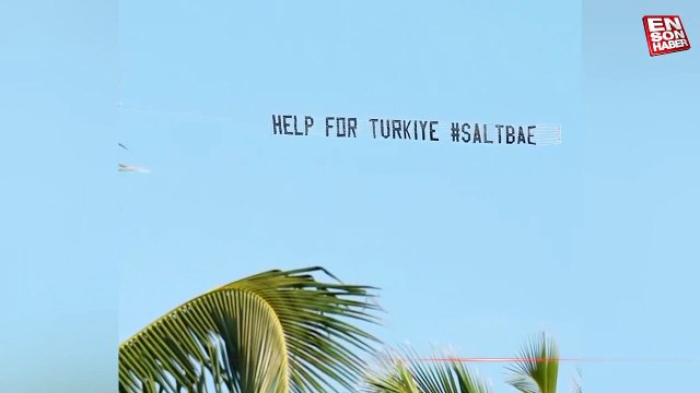 Nusret Gökçe, uçakla Türkiye için yardım çağrısı yaptı