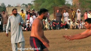 Bigh Fight In Open Kabaddi at Narowal District