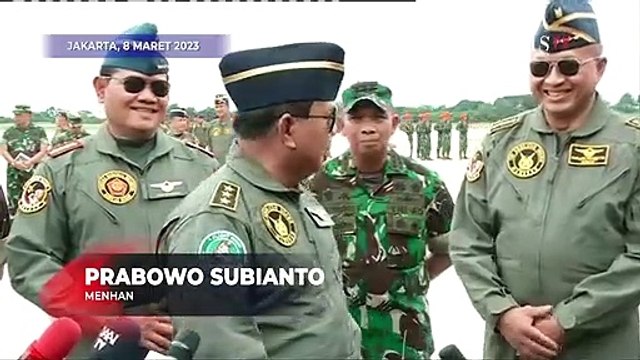 Jajal Pesawat Tempur F-16, Prabowo Dapat Brevet Wing Kehormatan Penerbang dari TNI AU