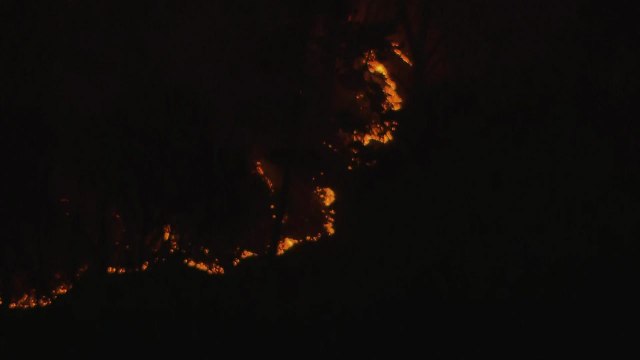 합천 산불 '3단계 발령' 야간 진화...주민 2백여 명 대피 / YTN