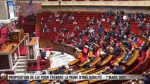 La députée Aurore Bergé, les larmes aux yeux, à l’Assemblée nationale: 