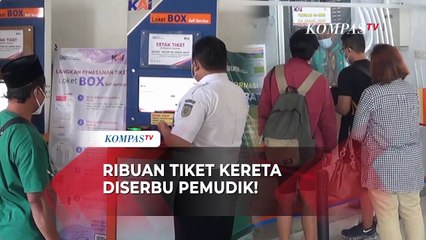 Ribuan Tiket Kereta Api untuk Mudik Sudah Diserbu Calon Penumpang