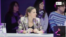 Mujeres interrumpen un acto del 8M gritando a Irene Montero