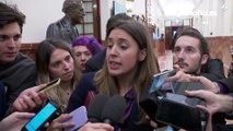 Irene Montero: “No está en riesgo el Gobierno de coalición sino los derechos de las mujeres”