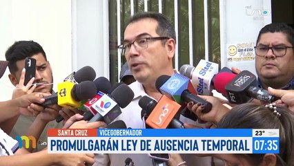 Camacho, no pudo promulgar la Ley de Ausencia Temporal, Mario Aguilera se manifiesta al respecto