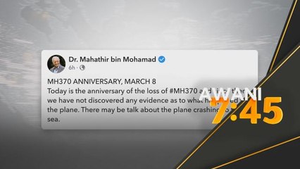 Sesuatu yang kita perlu terima, walaupun sukar - Tun M