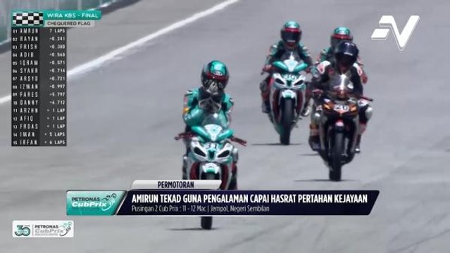 Amirun Haziq mahu kekalkan konsistensi positif di pusingan kedua Cubprix