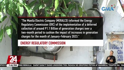 Dagdag-singil sana sa kuryente ngayong Marso, ipinagpaliban muna ng Meralco | 24 Oras