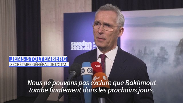 Ukraine: Bakhmout pourrait tomber dans les prochains jours , selon l'Otan