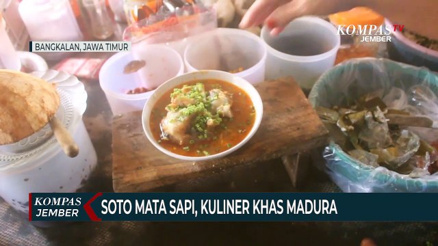 Menikmati Kuliner Khas Madura, Soto Mata Sapi Kuah Merah