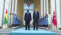 Cumhurbaşkanı Recep Tayyip Erdoğan, Gine Bissau Cumhurbaşkanı Cissoko Embalo ile görüştü
