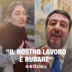 Il commento di Salvini al video delle borseggiatrici a Milano