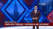 Detik-Detik Pompa SPBU Baledono Magelang Terbakar, Satu Karyawan Alami Luka Bakar!