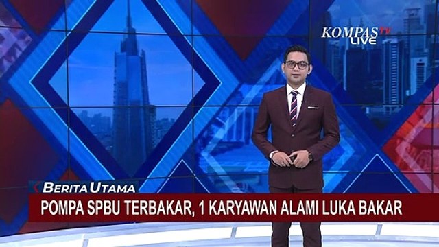 Detik-Detik Pompa SPBU Baledono Magelang Terbakar, Satu Karyawan Alami Luka Bakar!