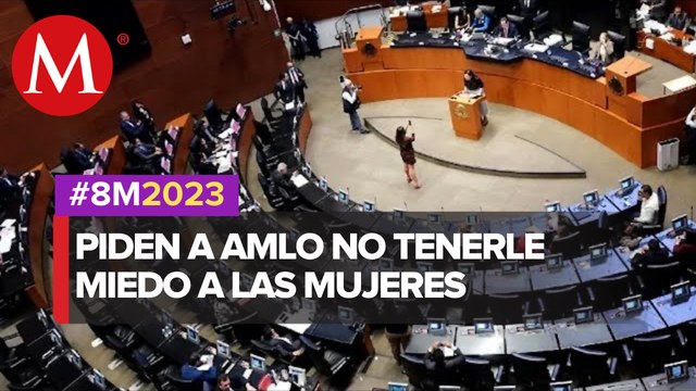 Senadoras debaten por vallas metálicas en inmuebles por el 8M y elección en Edomex