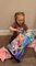 Little Girls Utters Loud Expletive After Opening Birthday Gift