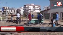 Antalya'da lise öğrencileri güneş enerjili konteyner sınıf yapıyor