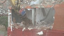 Nuevos derribos de viviendas en San Fernando de Henares por las obras de la línea 7 de Metro de Madrid