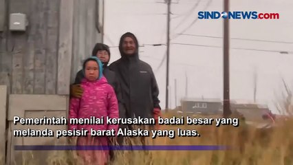 Pasca Badai, Pemerintah AS Menyisir Desa Terpencil di Alaska untuk Beri Bantuan.