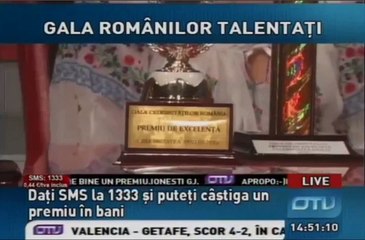 Polina Manoila - Prunc in scutece sarace - colind (Galele OTV - 22.12.2012)
