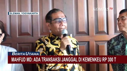 Mahfud MD Deteksi Ada Pergerakan Dana Mencurigakan Rp 300 Triliun di Kemenkeu!