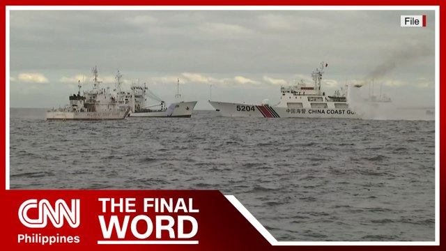 Experts: China using Gray Zone Operations in WPS | The Final Word