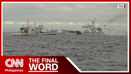 Experts: China using Gray Zone Operations in WPS | The Final Word