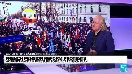 French pension reform showdown: Rather than socioeconomics, 'this project is mainly about politics'